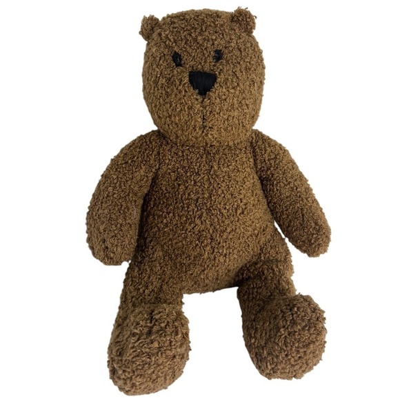 GAP Other - Vintage Baby Gap Teddy Bear Plush Brown Curly Brannan 14" Stuffed Animal Toy
